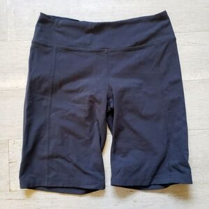 Tuff Athletics Balck Sinch Back Biker Shorts Size Medium